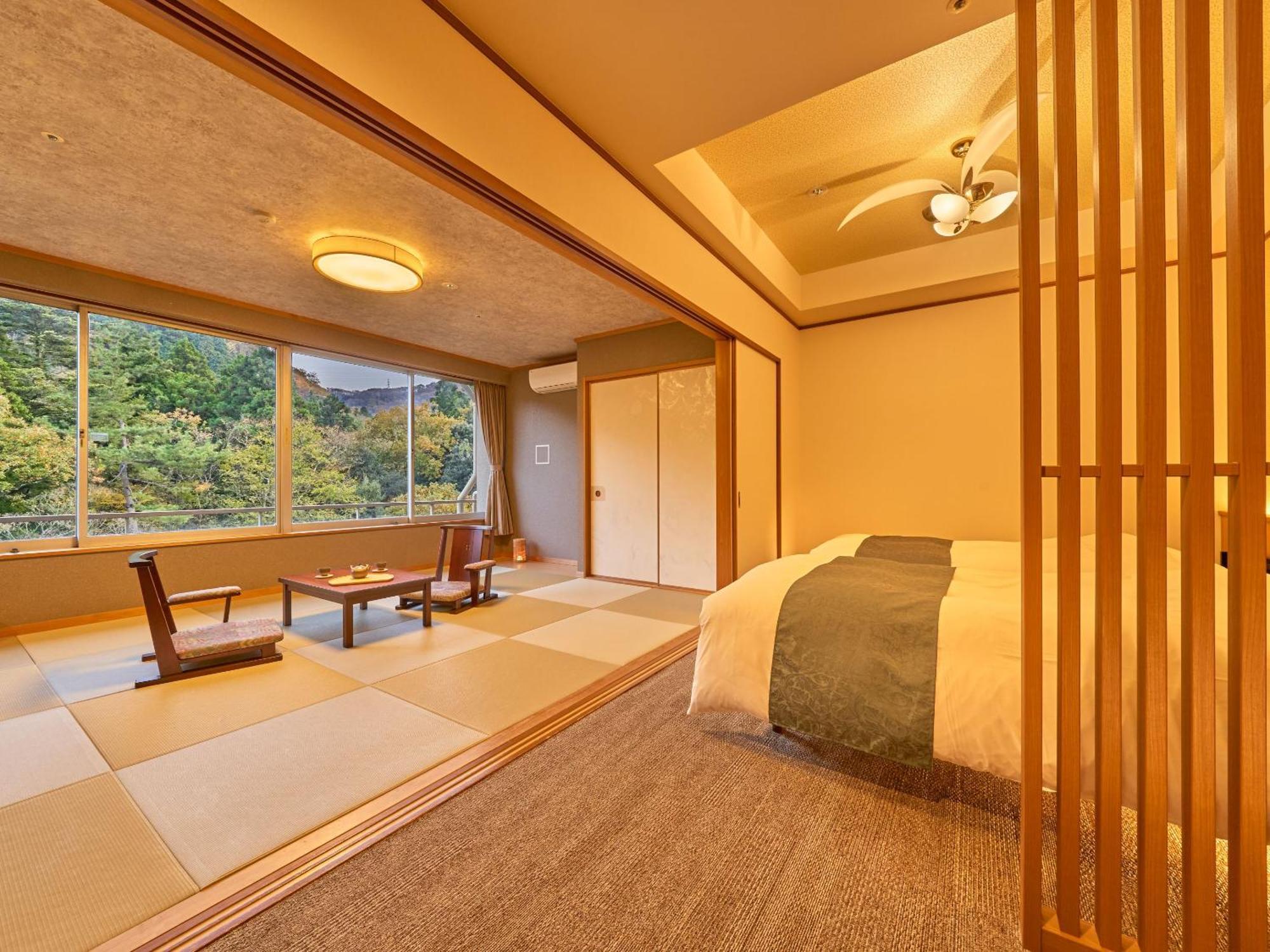 Hotel Ooedo Onsen Monogatari Premium Yoshinoya Irokuen à Kaga  Extérieur photo