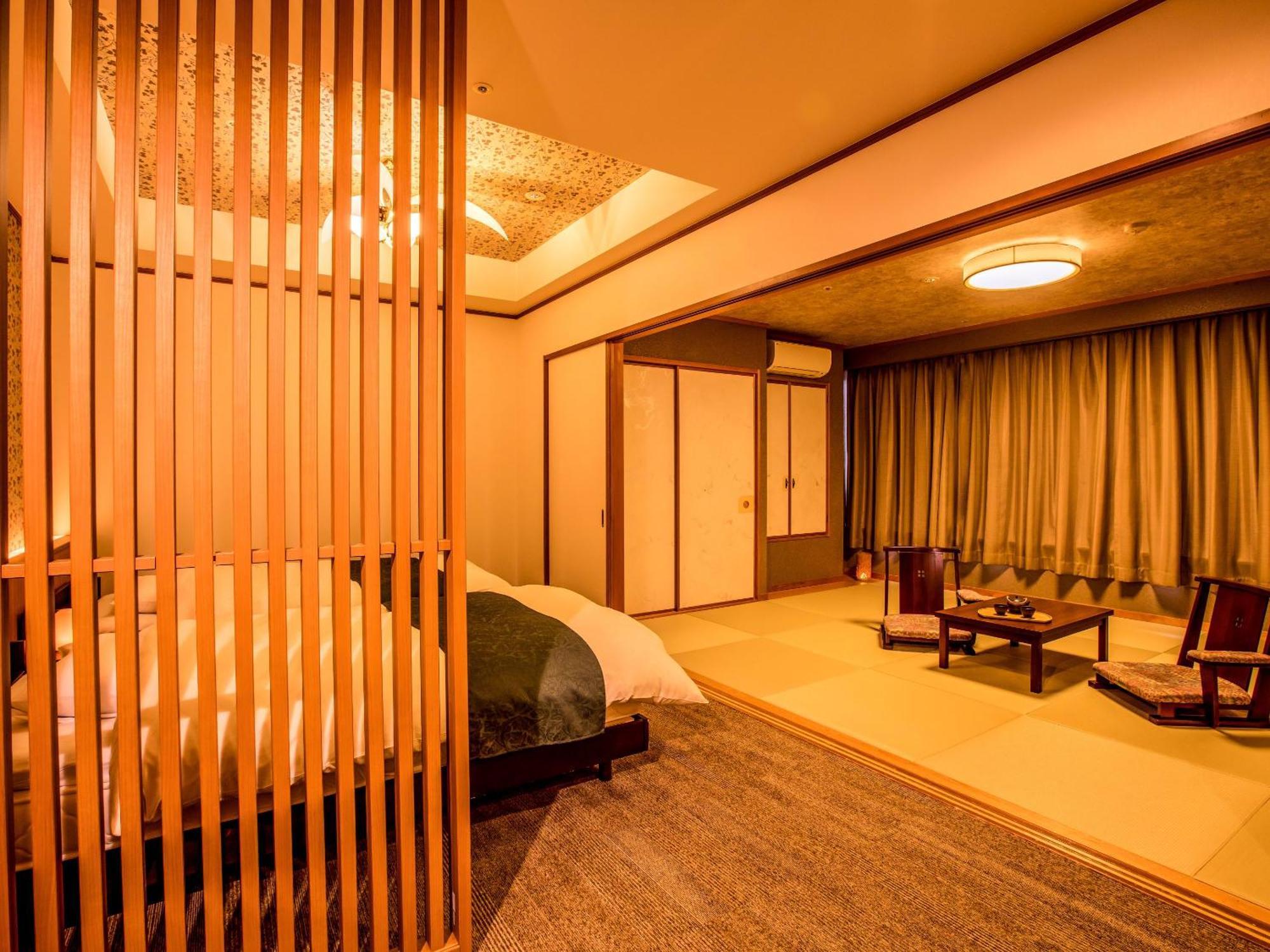 Hotel Ooedo Onsen Monogatari Premium Yoshinoya Irokuen à Kaga  Chambre photo