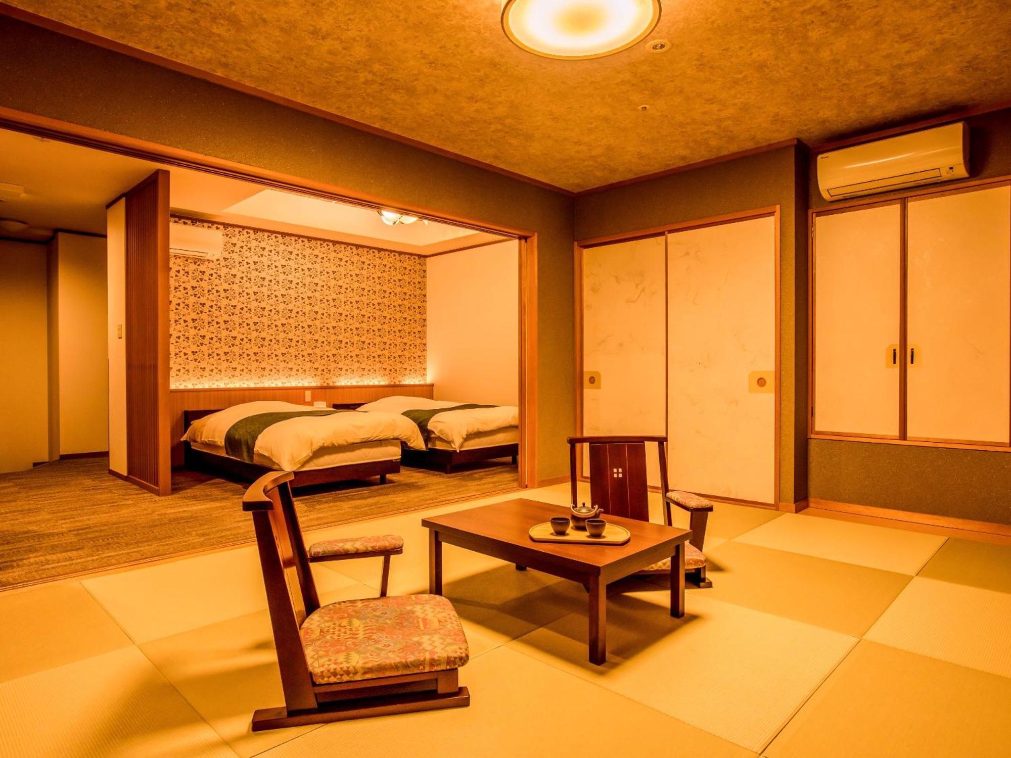 Hotel Ooedo Onsen Monogatari Premium Yoshinoya Irokuen à Kaga  Chambre photo